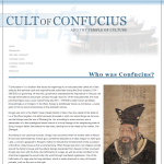 Cult of Confucius Project Website »